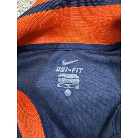 Nike Women's Polo Shirt Dri-Fit UVA Virginia Cavaliers Fitted Top Athleisure L - Picture 4 of 6